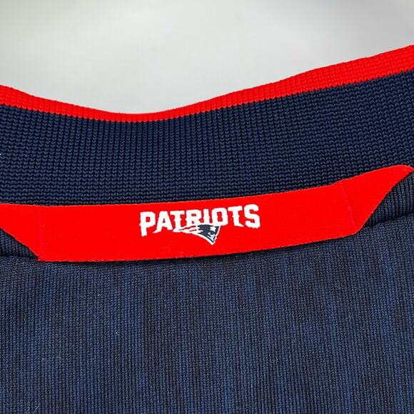 NFL Nike New England Patriots Football Pullover Sweatshirt Mens Sz L Dri-Fit - Picture 5 of 8